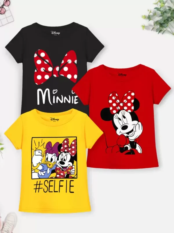 Cartoon Cotton Blend Regular T Shirt