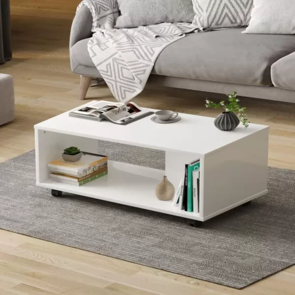 Leonis Engineered Wood Coffee Table